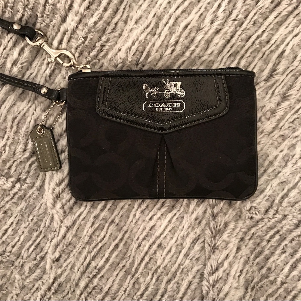 COACH Wristlet Small Zip Wallet